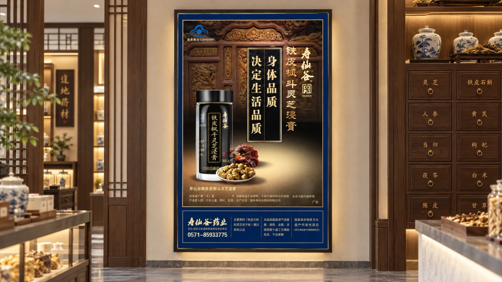 寿仙谷｜其他广告画面 1 · 效果图
